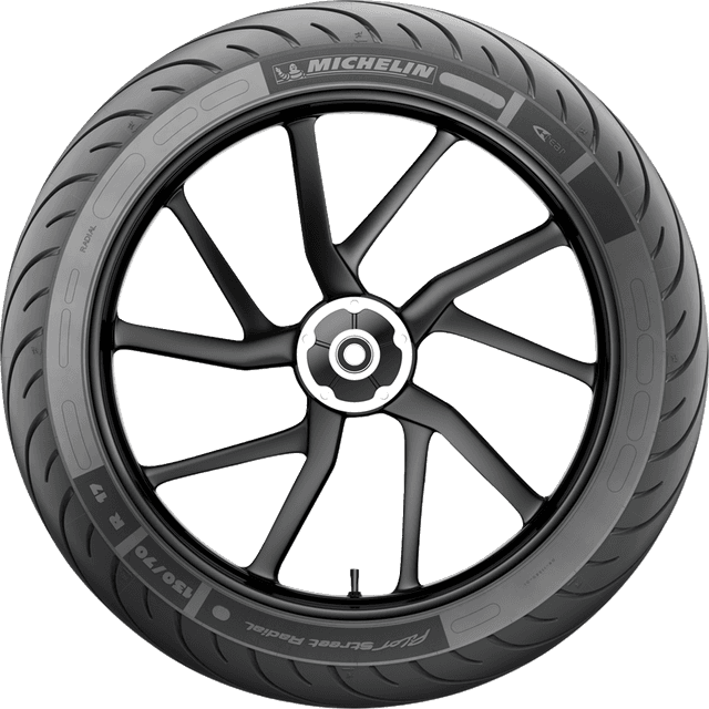 MICHELIN 0302-0830 Tire - Pilot Street Radial - Rear - 130/70R17 - 62H — image 3 of 7