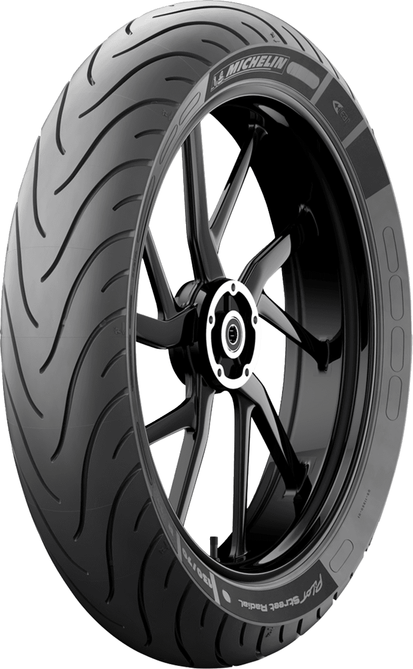 MICHELIN 0302-0831 Tire - Pilot Street Radial - Rear - 140/70R17 - 66H