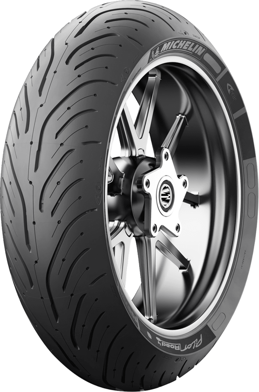 MICHELIN 0302-0845 Tire - Pilot Road 4 - Rear - 160/60ZR17 - (69W) — image 1 of 8