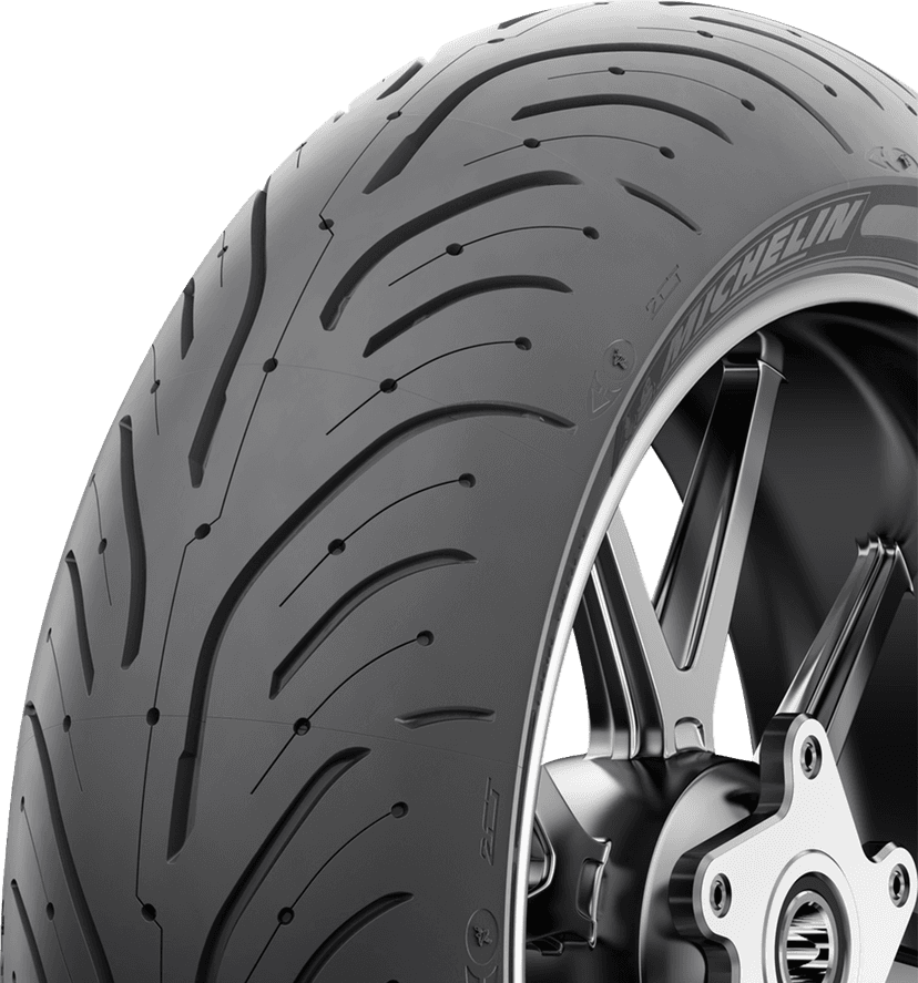 MICHELIN 0302-0846 Tire - Pilot Road 4 - Rear - 180/55ZR17 - (73W) — image 4 of 8