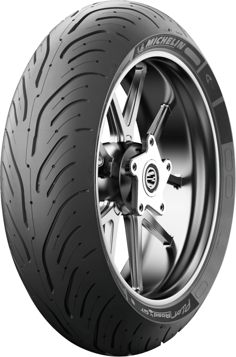 MICHELIN 0302-0850 Tire - Pilot Road 4 GT - Rear - 180/55ZR17 - (73W) — image 1 of 8