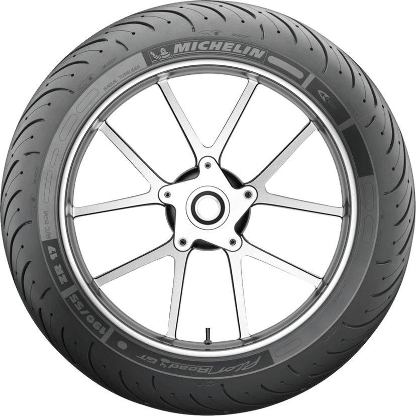 MICHELIN 0302-0850 Tire - Pilot Road 4 GT - Rear - 180/55ZR17 - (73W) — image 3 of 8