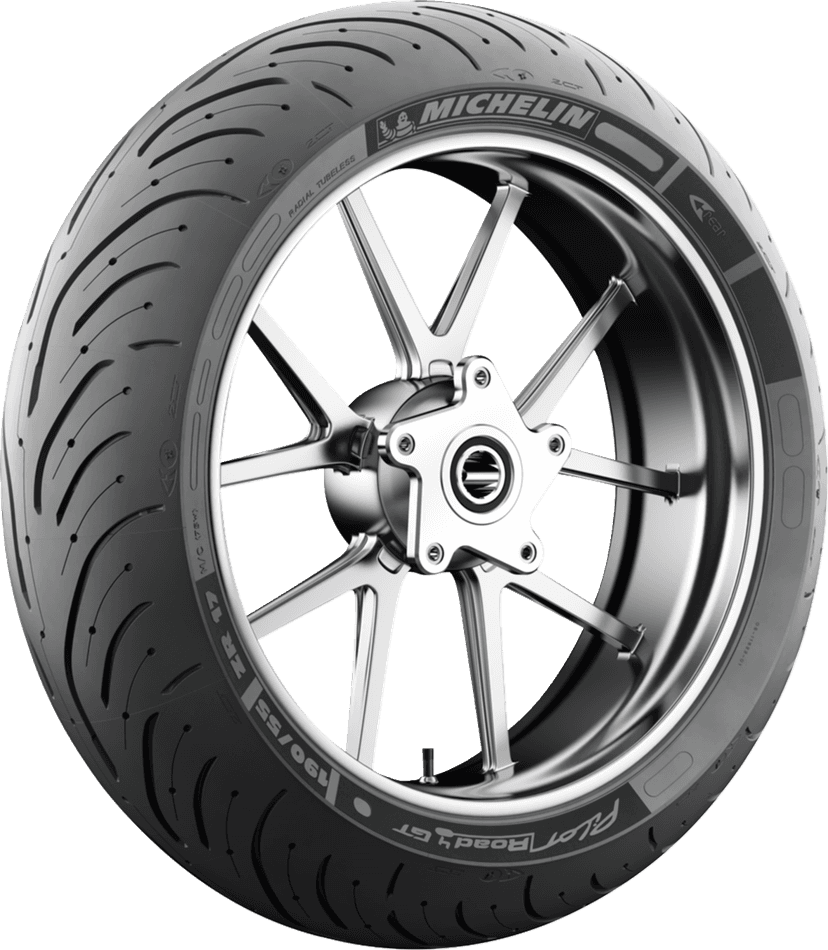 MICHELIN 0302-0850 Tire - Pilot Road 4 GT - Rear - 180/55ZR17 - (73W) — image 2 of 8