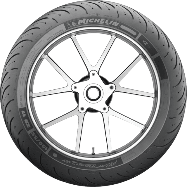 MICHELIN 0302-0852 Tire - Pilot Road 4 GT - Rear - 190/55ZR17 - (75W) — image 3 of 8