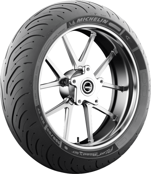 MICHELIN 0302-0852 Tire - Pilot Road 4 GT - Rear - 190/55ZR17 - (75W) — image 2 of 8