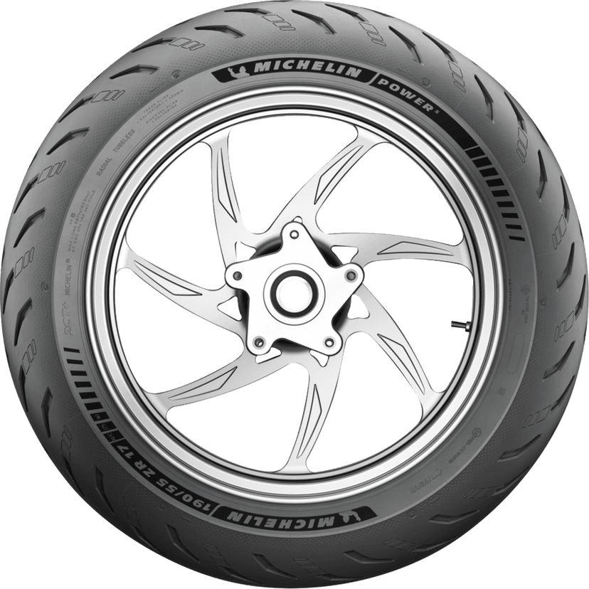 MICHELIN 0302-1185 Tire - Road 5 - Rear - 150/70ZR17 - (69W) — image 3 of 8