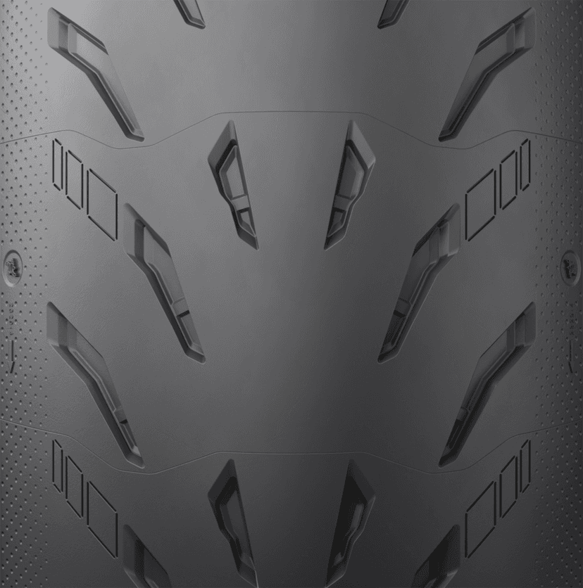 MICHELIN 0302-1189 Tire - Road 5 - Rear - 190/55ZR17 - (75W) — image 7 of 8