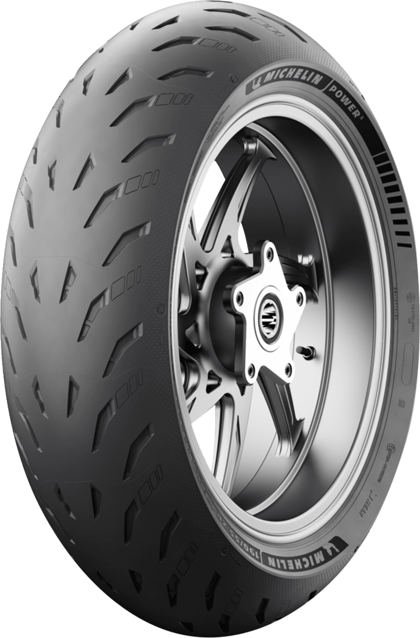 MICHELIN 0302-1411 Tire - Power 5 - Rear - 190/55ZR17 - (75W)