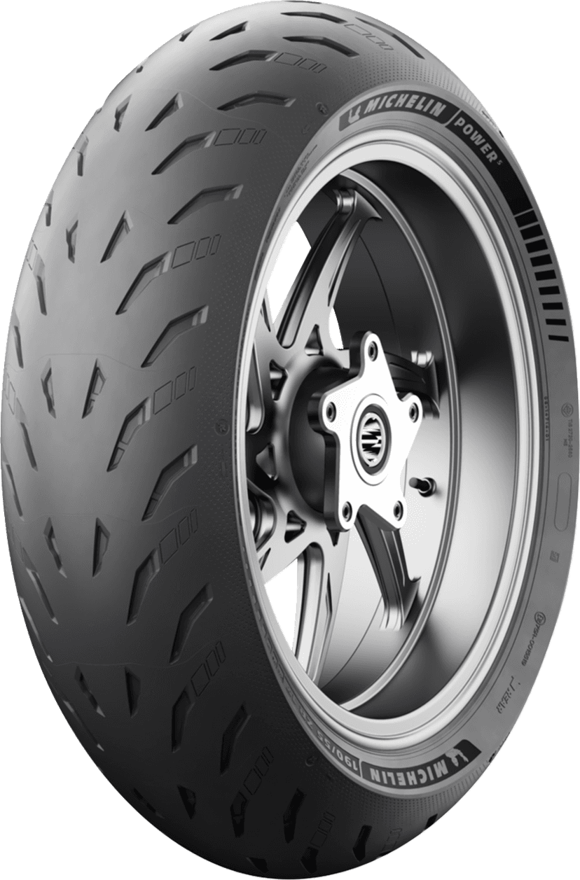 MICHELIN 0302-1411 Tire - Power 5 - Rear - 190/55ZR17 - (75W) — image 1 of 9