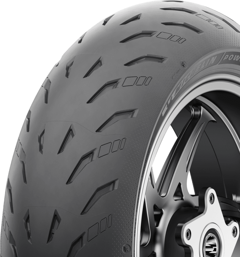 MICHELIN 0302-1411 Tire - Power 5 - Rear - 190/55ZR17 - (75W) — image 8 of 9