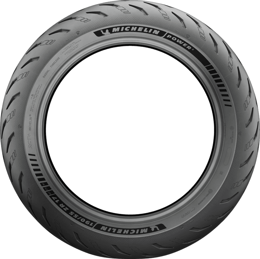 MICHELIN 0302-1412 Tire - Power 5 - Rear - 200/55ZR17 - (78W) — image 6 of 9