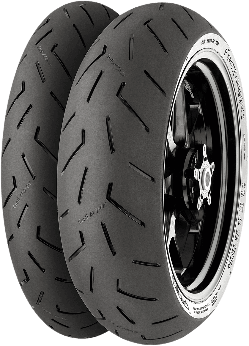 CONTINENTAL 0302-1439 Tire - ContiSportAttack 4 - Rear - 190/50ZR17 - (73W)