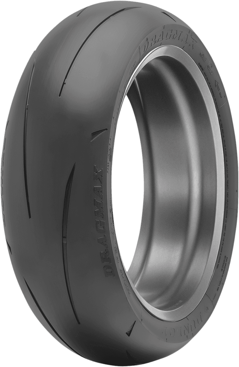 DUNLOP 0302-1518 Tire - Dragmax - Rear - 190/50ZR17 - (73W)