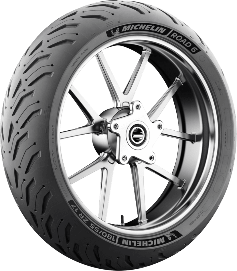 MICHELIN 0302-1607 Tire - Road 6 - Rear - 160/60ZR17 - (69W) — image 2 of 7