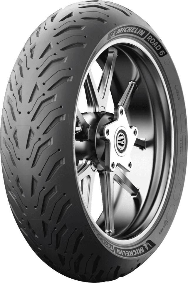 MICHELIN 0302-1607 Tire - Road 6 - Rear - 160/60ZR17 - (69W) — image 1 of 7