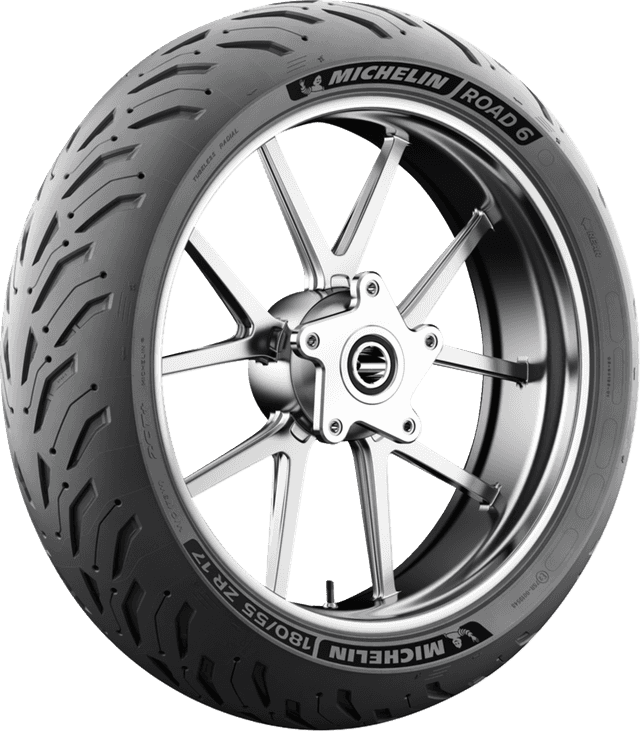 MICHELIN 0302-1608 Tire - Road 6 - Rear - 170/60ZR17 - (72W) — image 6 of 7