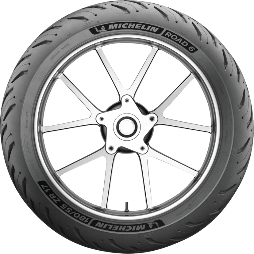 MICHELIN 0302-1610 Tire - Road 6 - Rear - 190/50ZR17 - (73W) — image 2 of 7