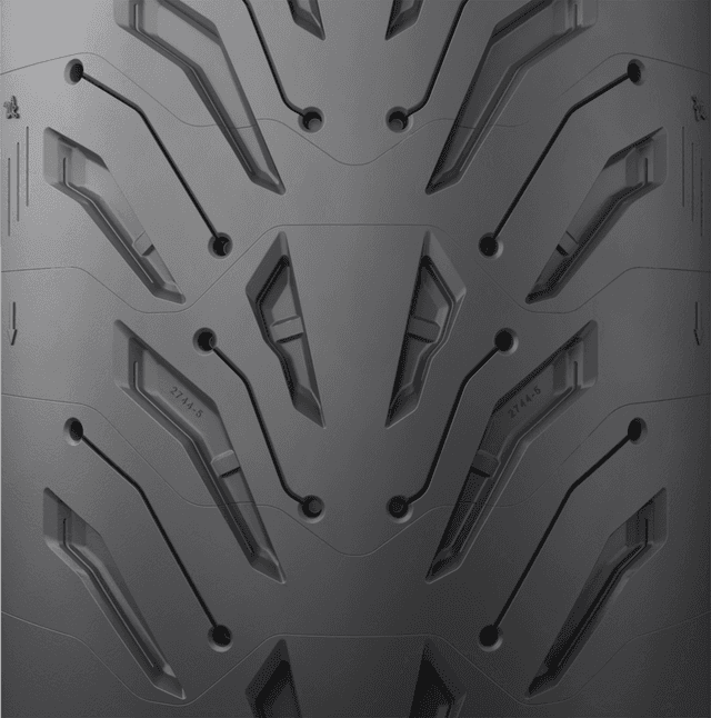 MICHELIN 0302-1611 Tire - Road 6 - Rear - 190/55ZR17 - (75W) — image 7 of 7