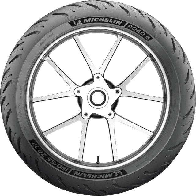 MICHELIN 0302-1611 Tire - Road 6 - Rear - 190/55ZR17 - (75W) — image 3 of 7