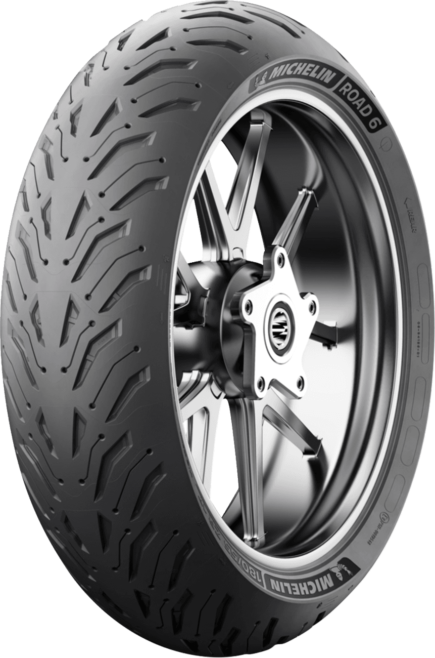 MICHELIN 0302-1611 Tire - Road 6 - Rear - 190/55ZR17 - (75W)