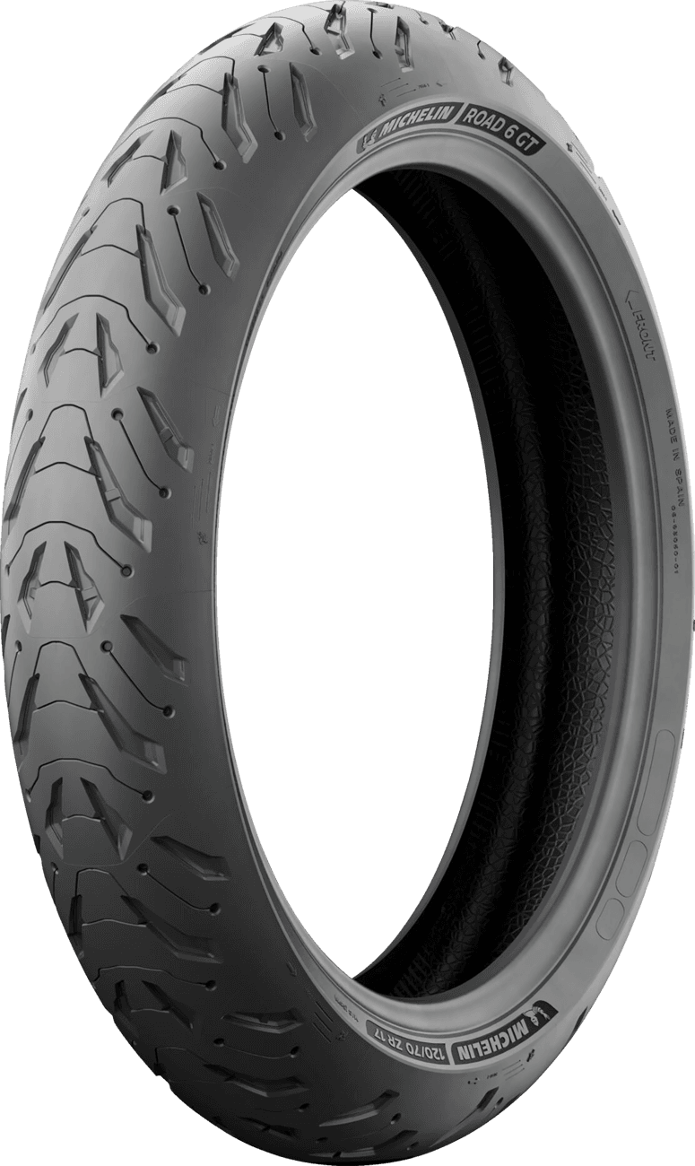 MICHELIN 0302-1612 Tire - Road 6 GT - Front - 120/70ZR17 - (58W) — image 5 of 7