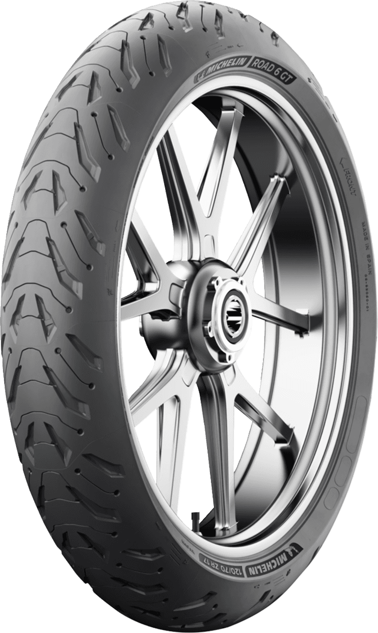 MICHELIN 0302-1612 Tire - Road 6 GT - Front - 120/70ZR17 - (58W)