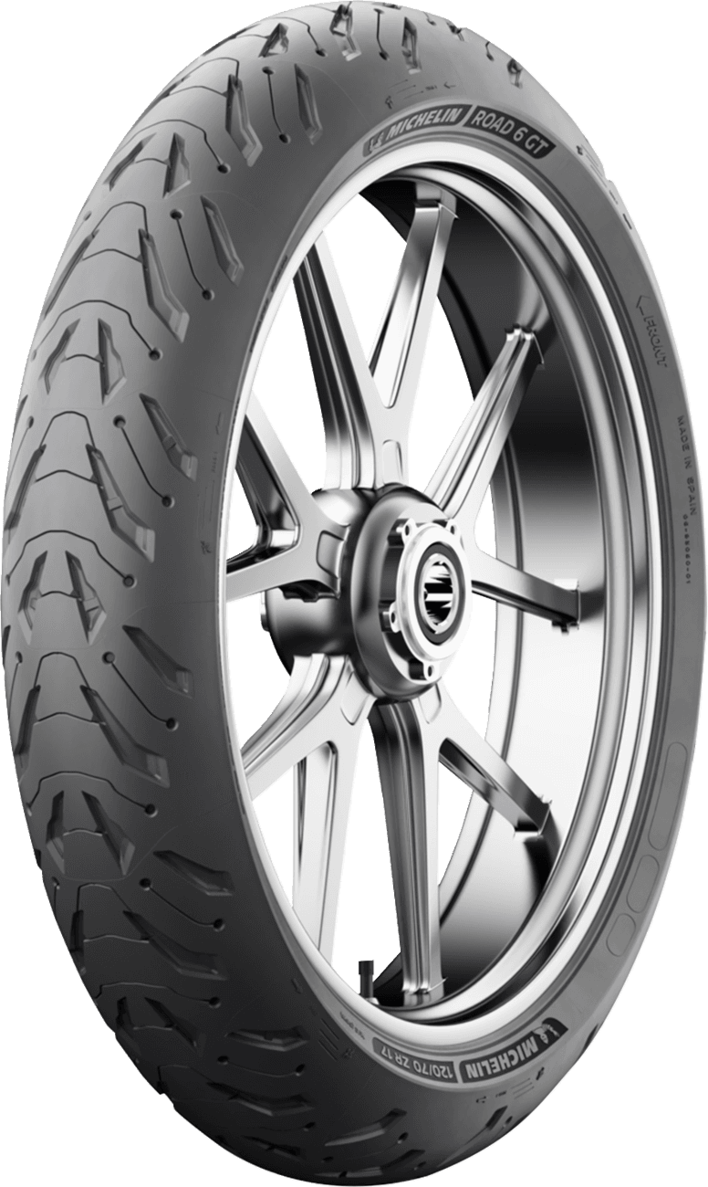 MICHELIN 0302-1612 Tire - Road 6 GT - Front - 120/70ZR17 - (58W)