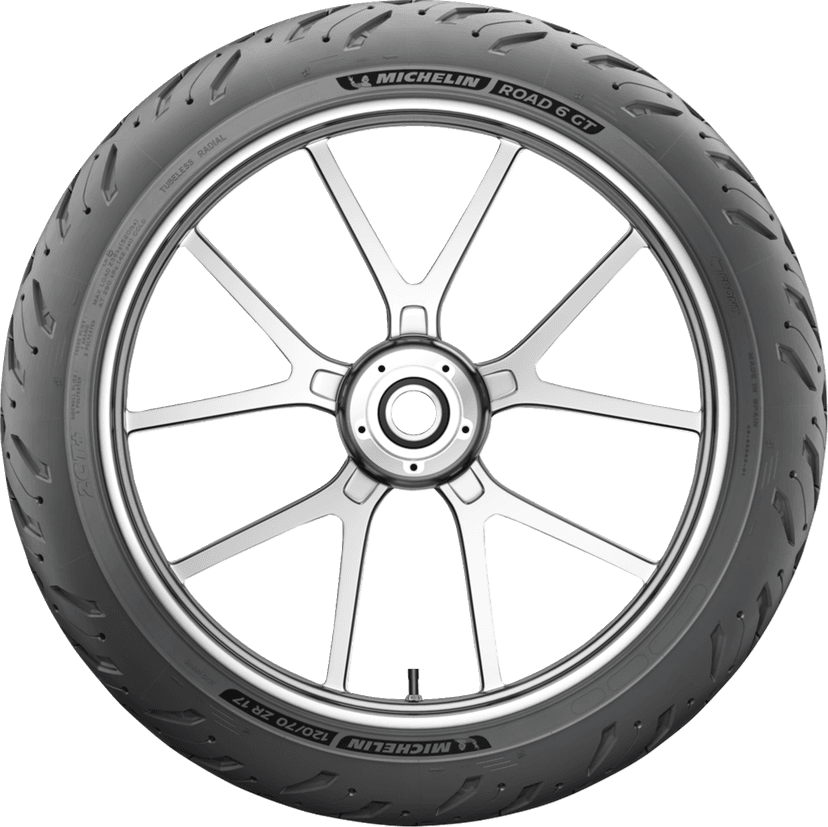 MICHELIN 0302-1612 Tire - Road 6 GT - Front - 120/70ZR17 - (58W) — image 3 of 7