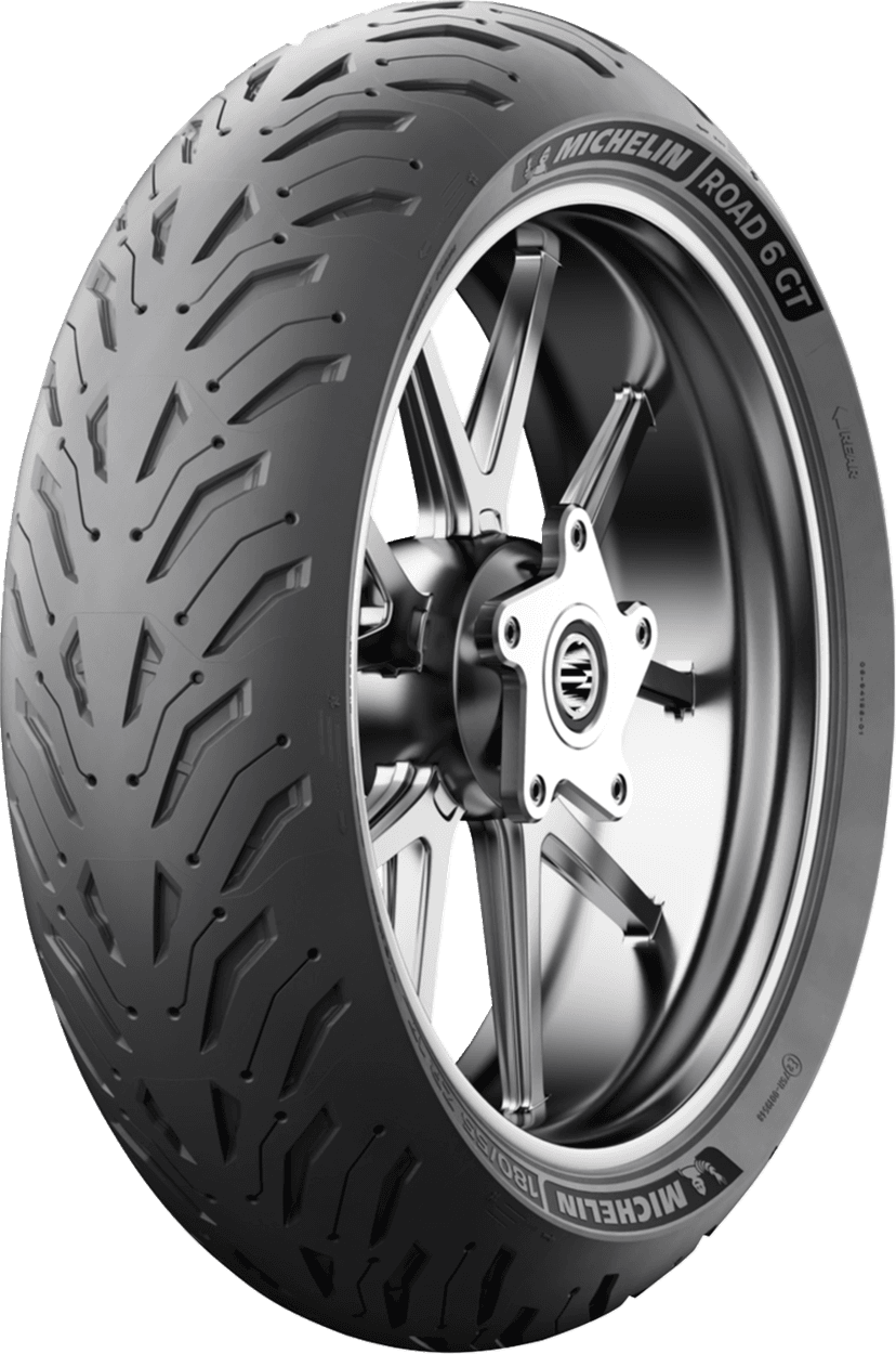 MICHELIN 0302-1613 Tire - Road 6 GT - Rear - 180/55ZR17 - (73W) — image 1 of 7