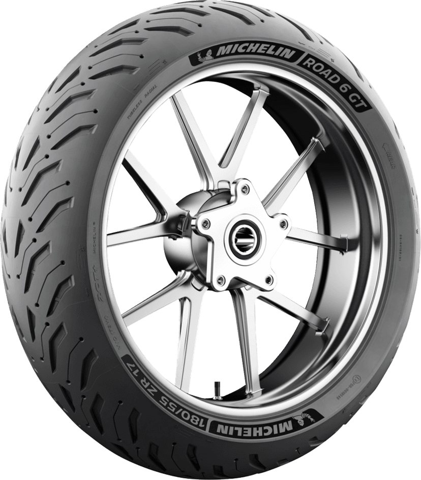 MICHELIN 0302-1614 Tire - Road 6 GT - Rear - 190/50ZR17 - (73W) — image 2 of 7