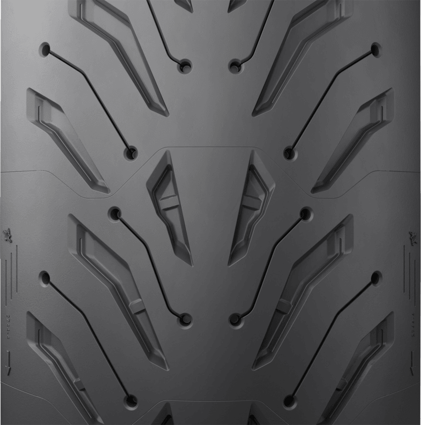 MICHELIN 0302-1615 Tire - Road 6 GT - Rear - 190/55ZR17 - (75W) — image 3 of 7