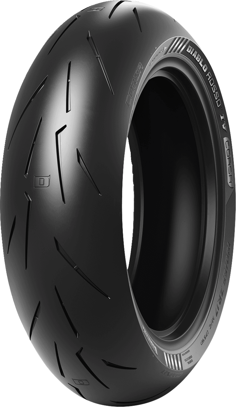 PIRELLI 0302-1654 Tire - Diablo Rosso™ IV Corsa - Rear - 180/60ZR17 - (75W)