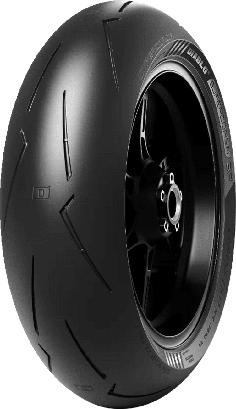 PIRELLI 0302-1713 Tire - Diablo™ Supercorsa SP-V4 - Rear - 180/55ZR17 - (73W)