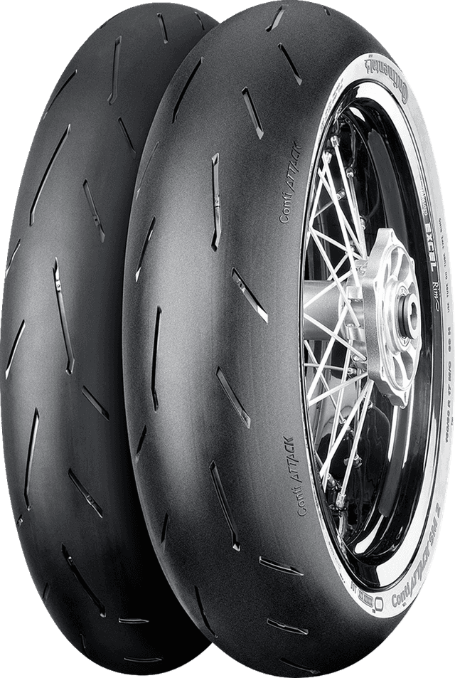CONTINENTAL 0302-1773 Tire - ContiAttack SM 2 - Rear - 140/70R17 - 66H