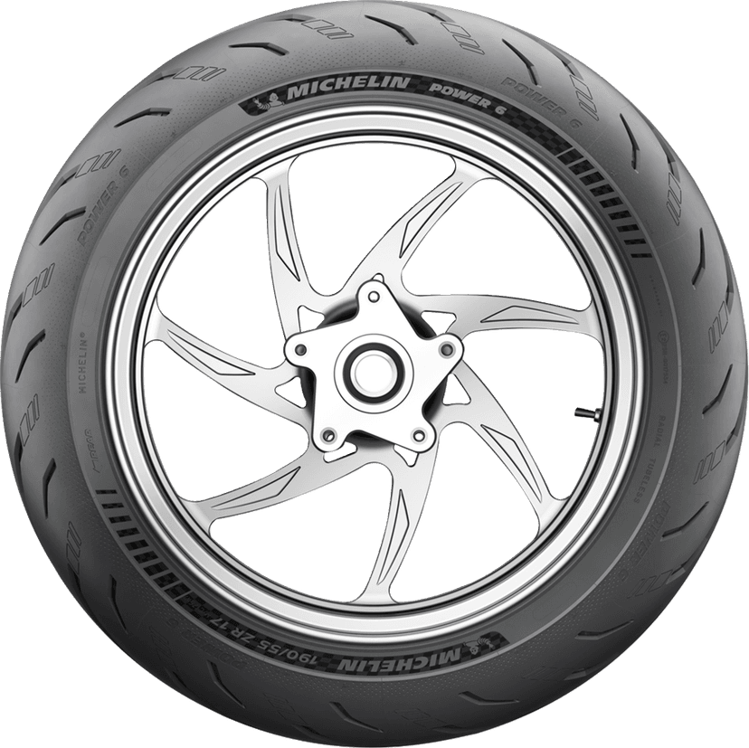 MICHELIN 0302-1778 Tire - Power 6 - Rear - 150/60ZR17 - (66W) — image 4 of 14