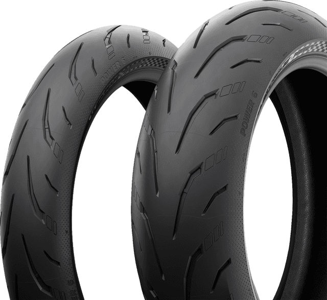 MICHELIN 0302-1784 Tire - Power 6 - Rear - 240/45ZR17 - (82W) — image 9 of 14