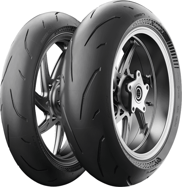 MICHELIN 0302-1785 Tire - Power GP2 - Rear - 180/55ZR17 - (73W) — image 4 of 9