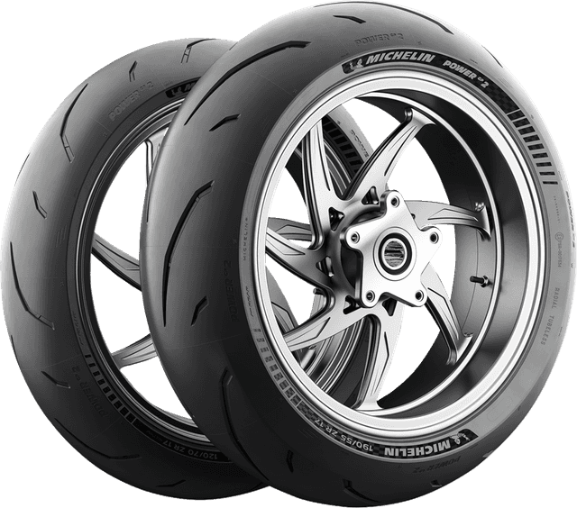 MICHELIN 0302-1785 Tire - Power GP2 - Rear - 180/55ZR17 - (73W) — image 5 of 9
