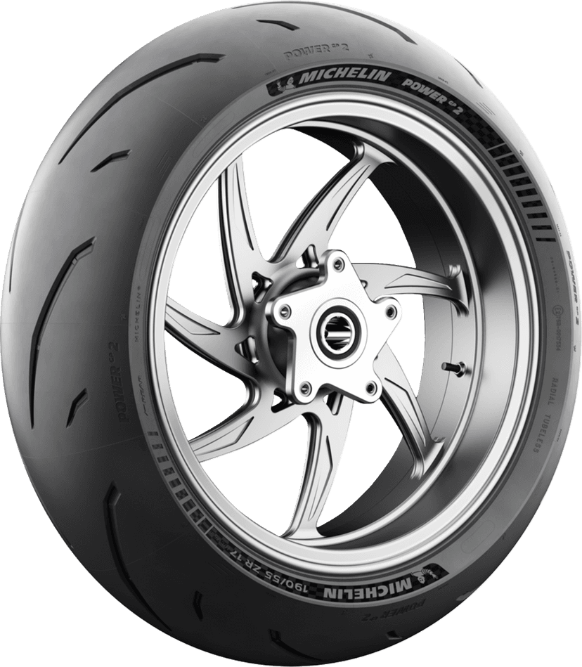 MICHELIN 0302-1788 Tire - Power GP2 - Rear - 200/55ZR17 - (78W) — image 2 of 9