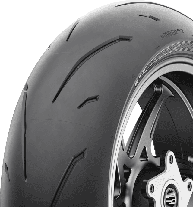 MICHELIN 0302-1788 Tire - Power GP2 - Rear - 200/55ZR17 - (78W) — image 6 of 9