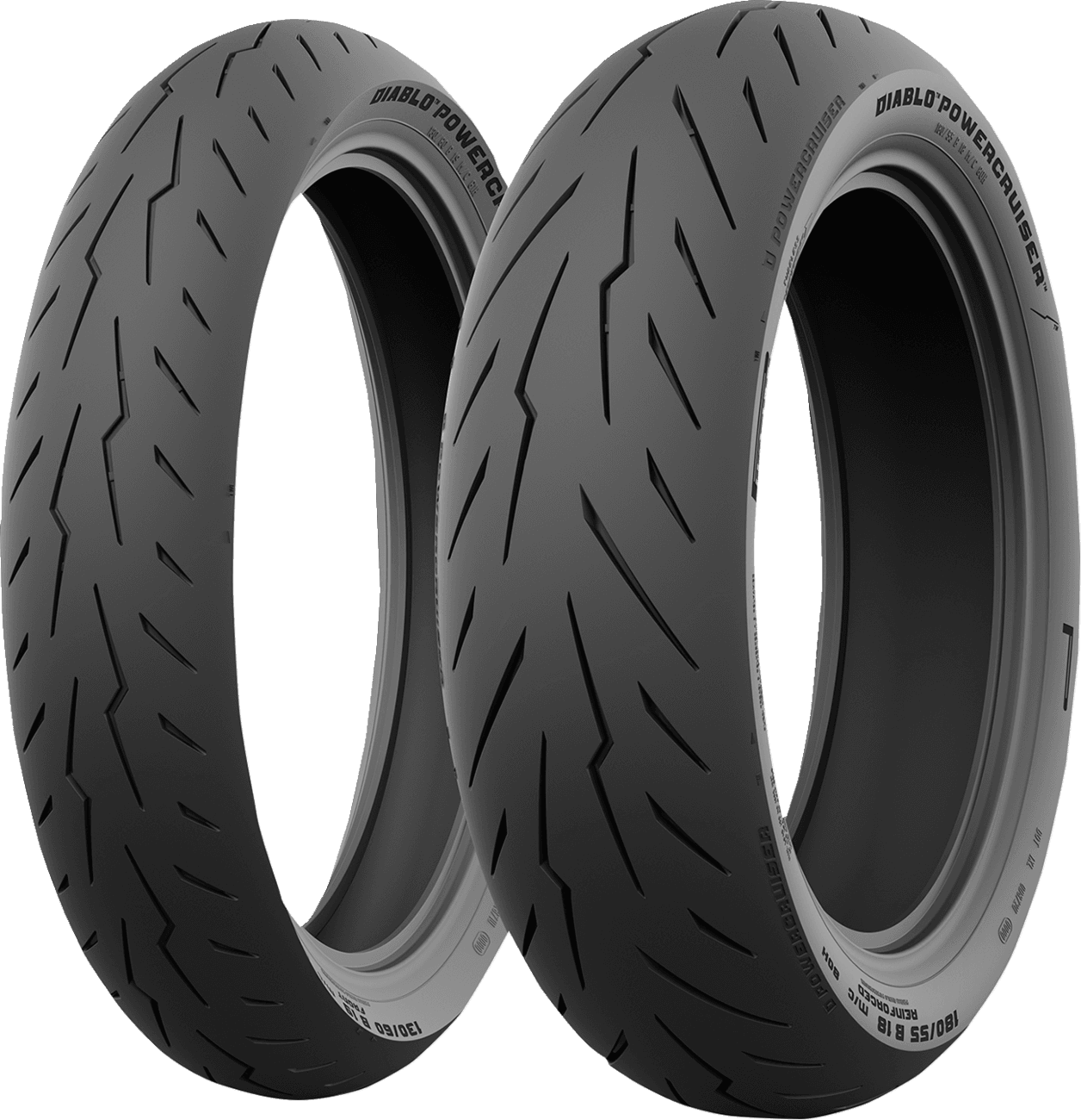 PIRELLI 0302-1814 Tire - Diablo Powercruiser - Rear - 180/70R16 - 77V