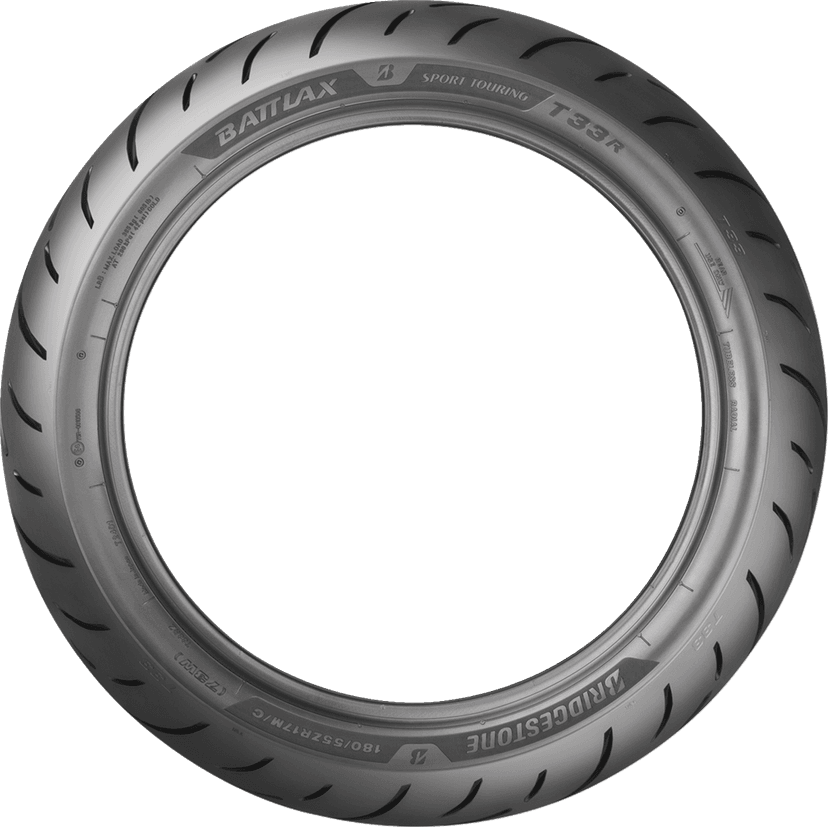 BRIDGESTONE 0302-1823 Tire - T33 - Rear - 160/60ZR17 - 69W — image 3 of 6
