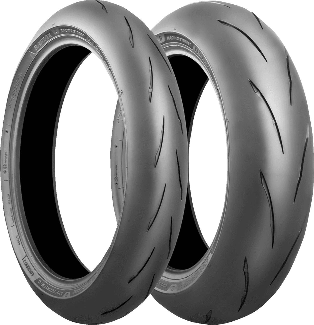 BRIDGESTONE 0302-1905 Tire - RS12 - Rear - 190/55ZR17 - 75W
