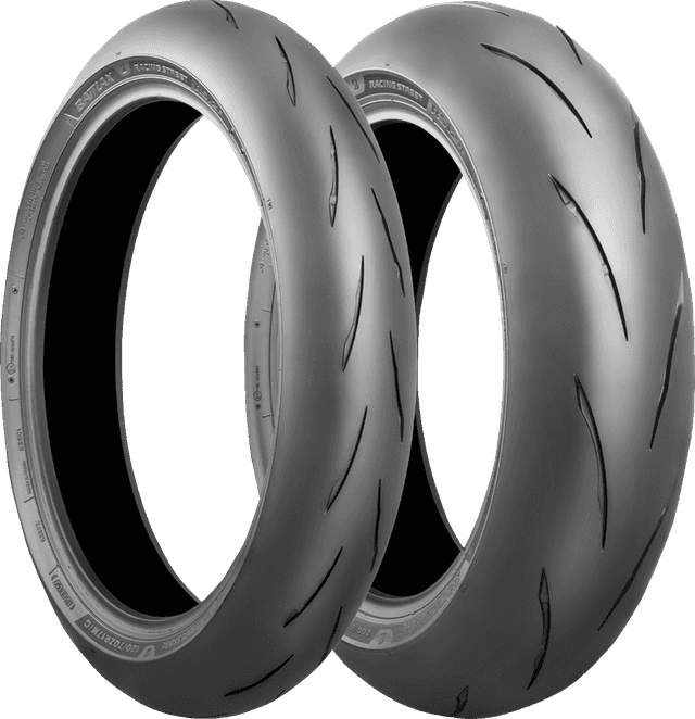 BRIDGESTONE 0302-1906 Tire - RS12 - Rear - 200/55ZR17 - 78W