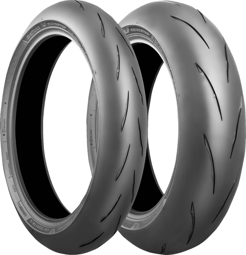 BRIDGESTONE 0302-1906 Tire - RS12 - Rear - 200/55ZR17 - 78W