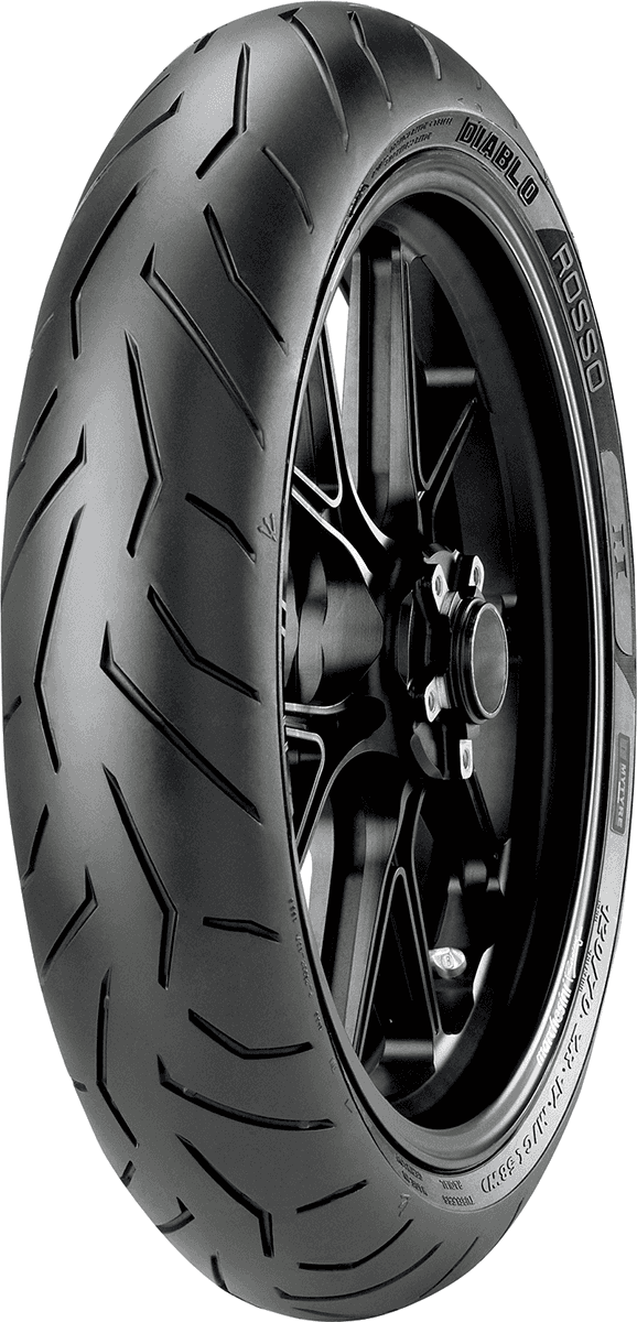 PIRELLI 0303-0178 Tire - Diablo Rosso™ II - Front - 120/70ZR17 - (58W) — image 1 of 2
