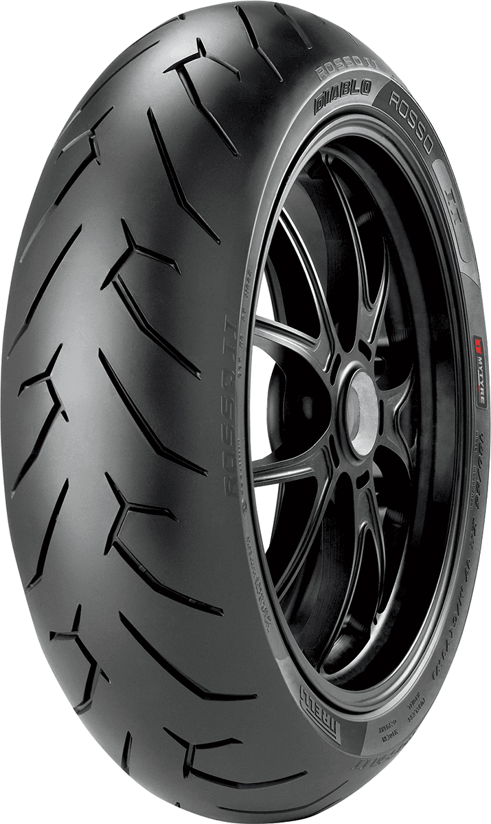 PIRELLI 0304-0183 Tire - Diablo Rosso™ II - Rear - 180/55ZR17 - (73W)