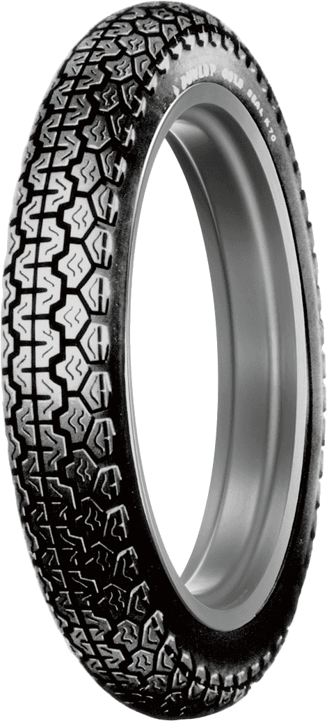DUNLOP 0305-0077 Tire - K70 - Front/Rear - 3.50-19 - 57P