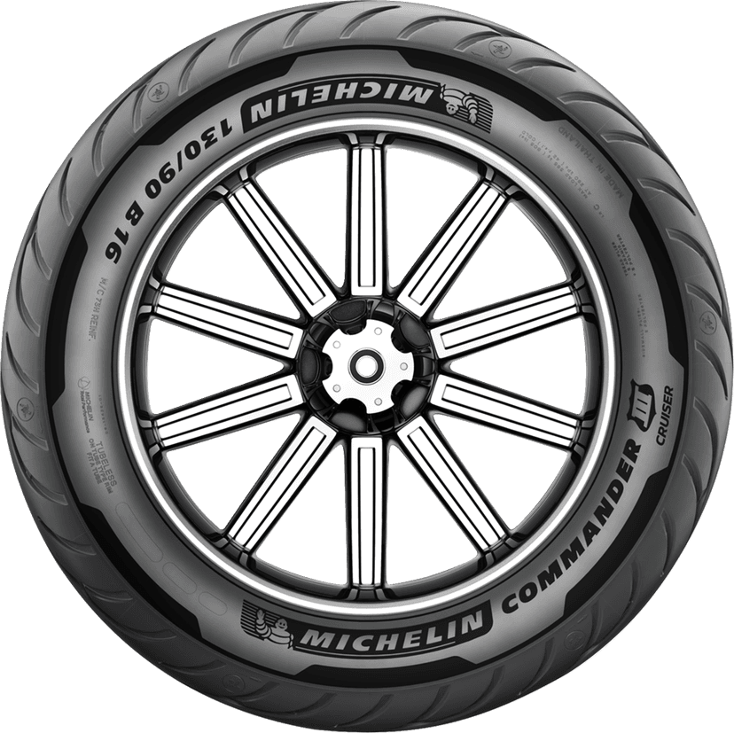 MICHELIN 0305-0679 Tire - Commander III - Front - 110/90B19 - 62H — image 3 of 15