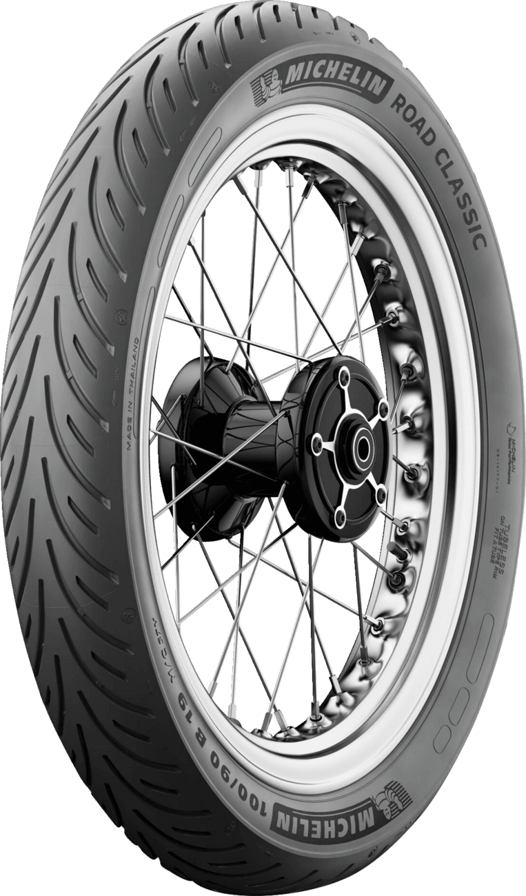 MICHELIN 0305-0820 Tire - Road Classic - Front - 110/90B18 - 61V